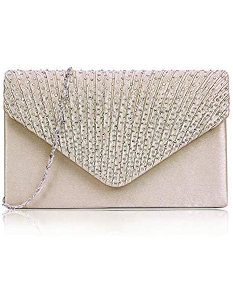 ladies neutral evening bag